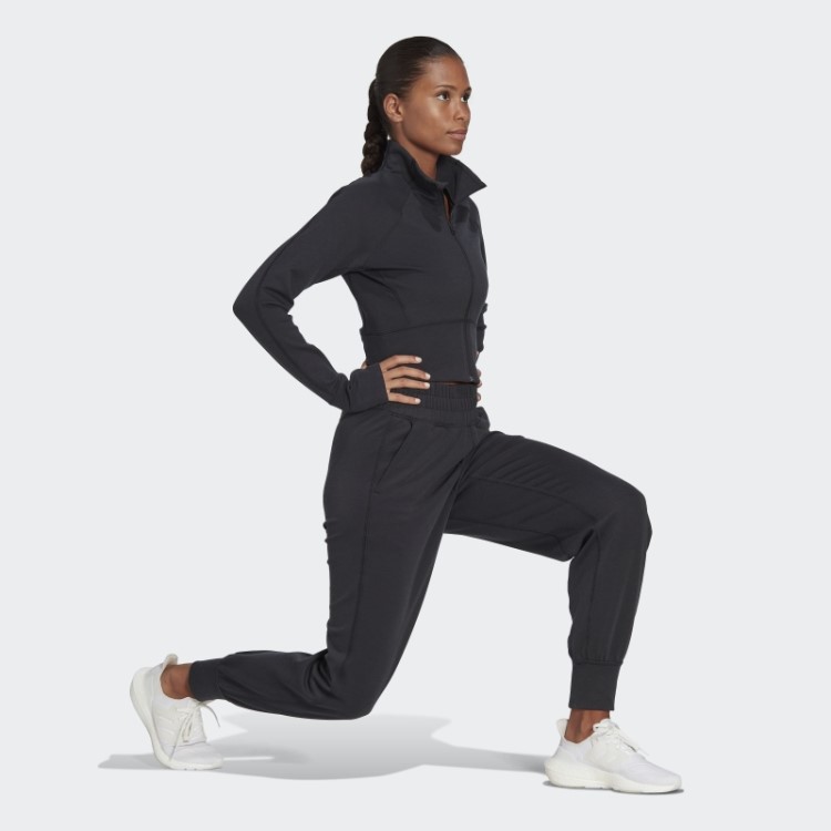 Top Preto Aeroready Studio Adidas
