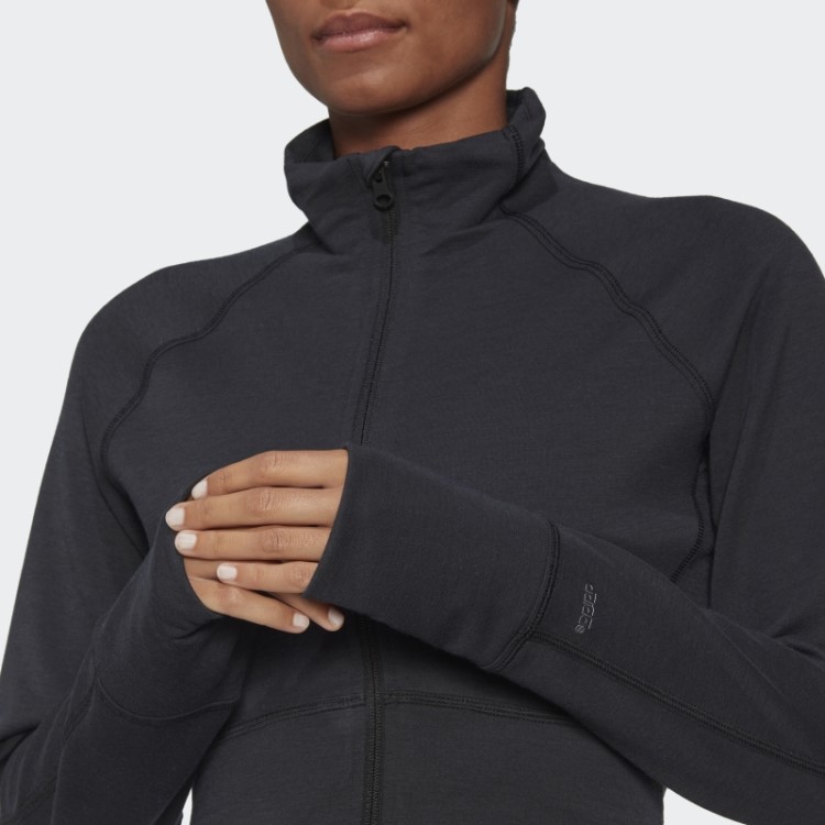 Top Preto Aeroready Studio Adidas