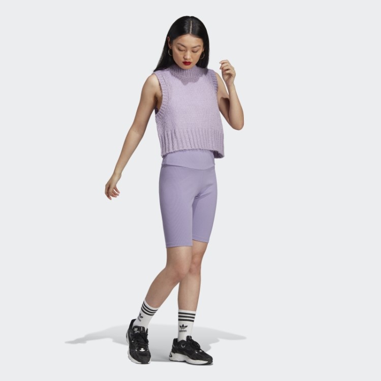 Lilás Adicolor Leggings Essenciais Adidas
