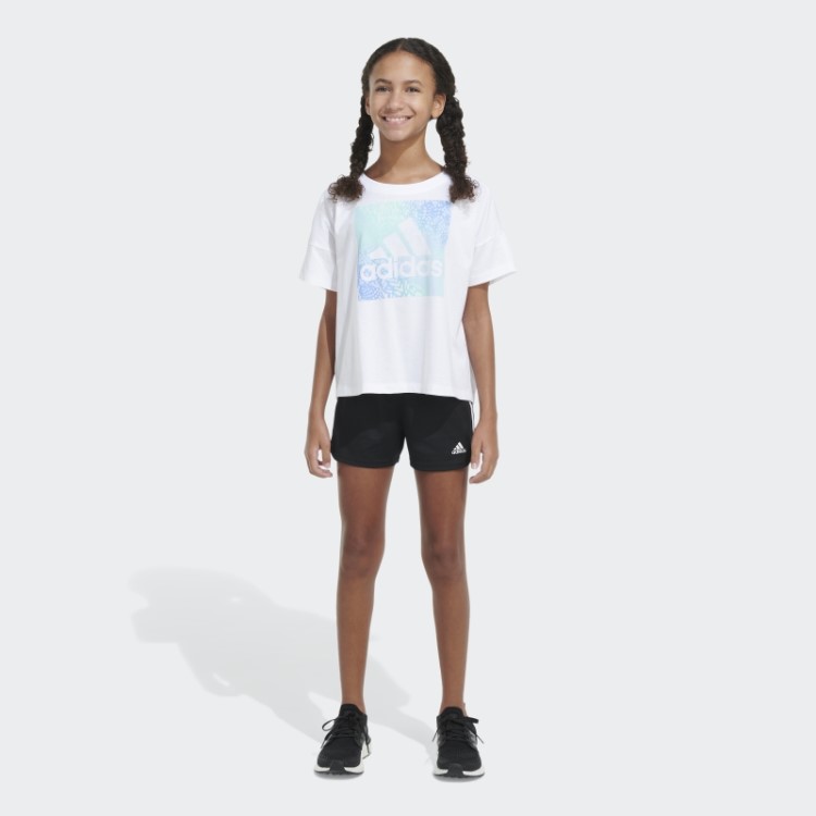 Camiseta Caixa Solta Adidas Branca