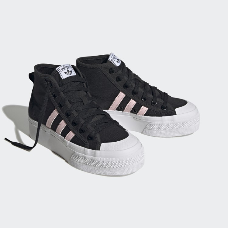 Tênis Nizza Plataforma Mid Preto Adidas