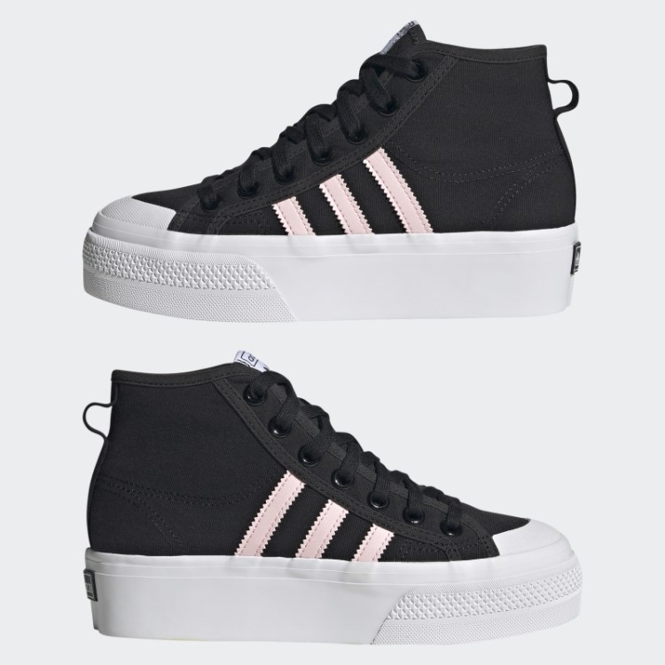 Tênis Nizza Plataforma Mid Preto Adidas