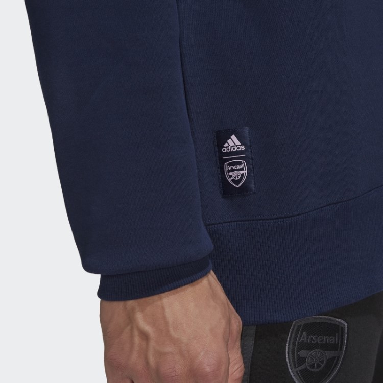 Moletom Adidas Navy Arsenal Lifestyler Crew