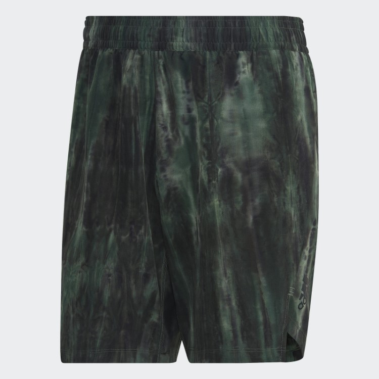 Shorts De Treino Spray Dye Verde óxido Adidas