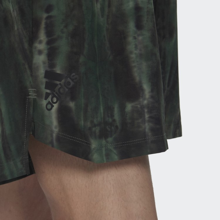 Shorts De Treino Spray Dye Verde óxido Adidas
