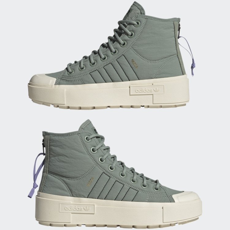 Tênis Adidas Nizza Bonega X Verde Prateado