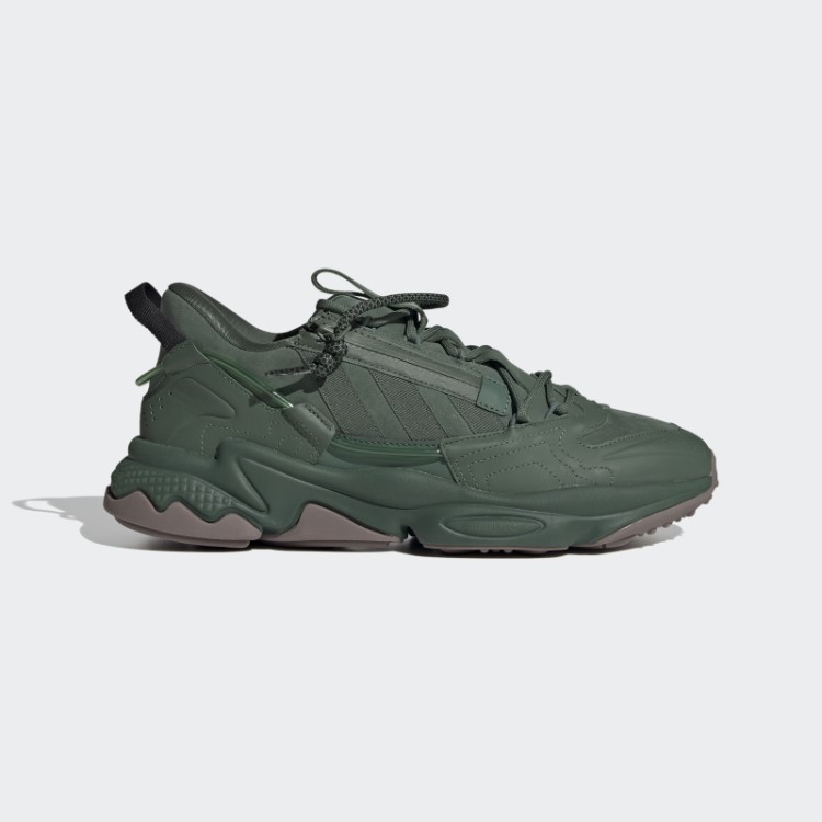 Tênis Adidas Green Ozweego Com Zíper
