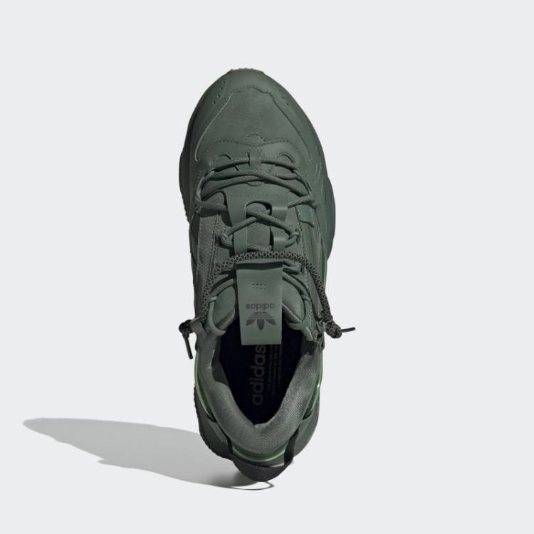 Tênis Adidas Green Ozweego Com Zíper