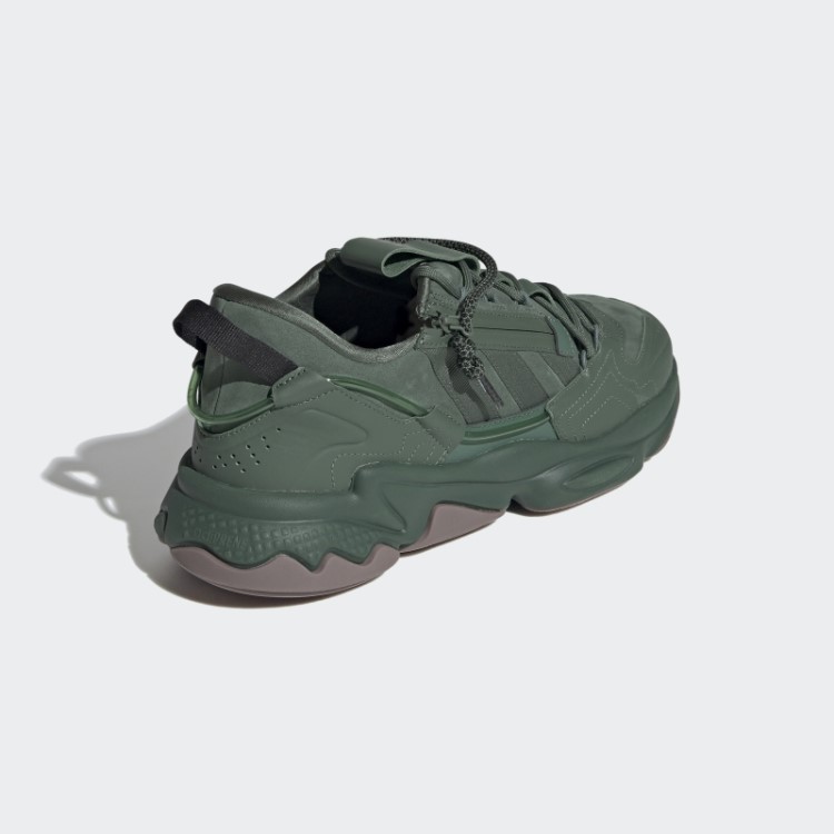 Tênis Adidas Green Ozweego Com Zíper