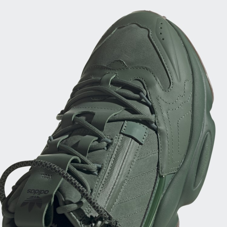 Tênis Adidas Green Ozweego Com Zíper