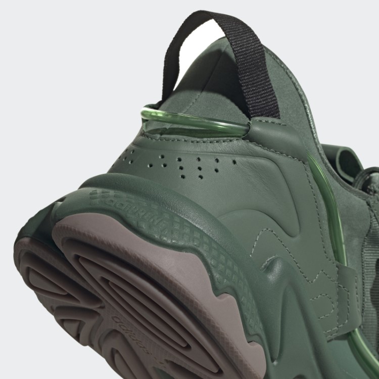 Tênis Adidas Green Ozweego Com Zíper