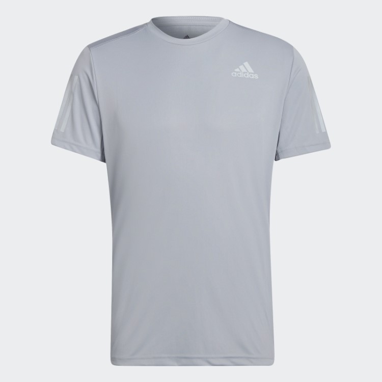 Adidas Prata Possui A Camiseta Run