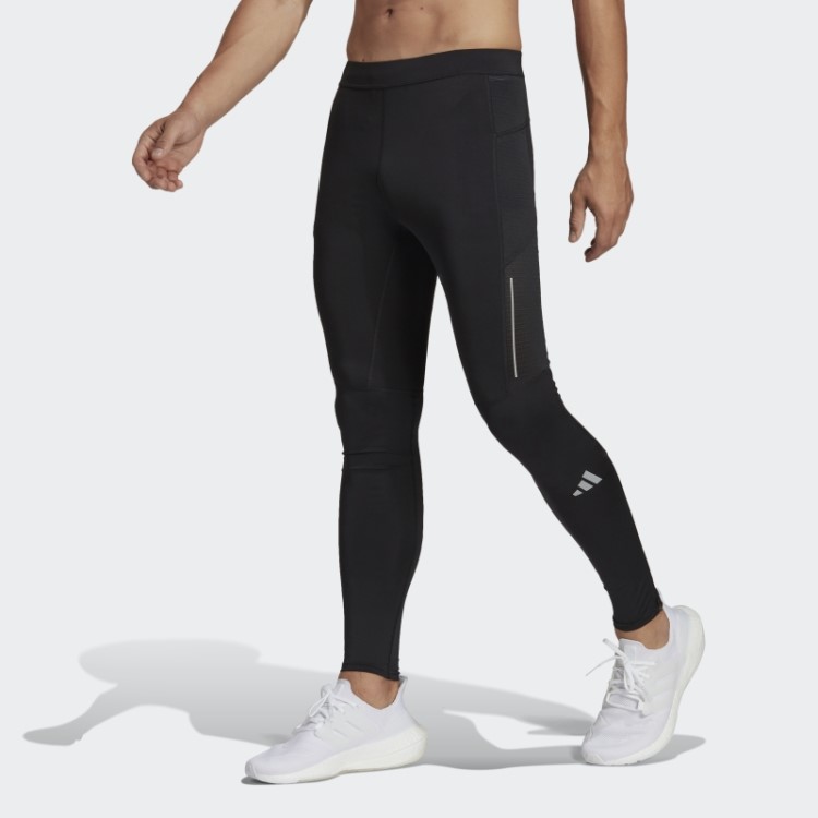 Legging Preta Própria Da Corrida Adidas