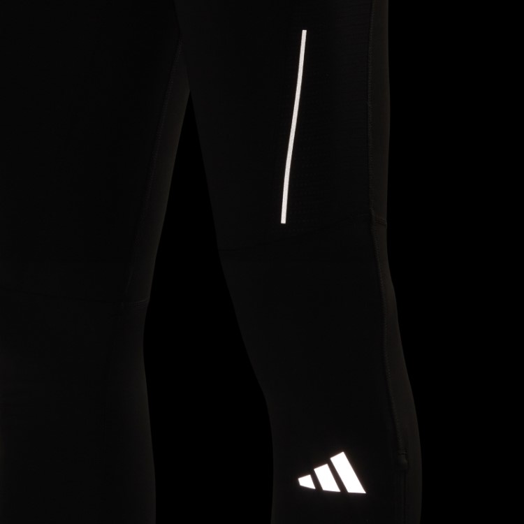 Possui As Leggings De Corrida Adidas Preto
