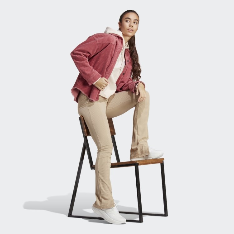 Quartzo Adidas Essentials Moletom French Terry Cropped Com As Três Listras