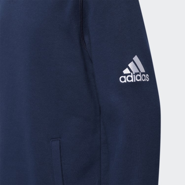 Moletom Com Capuz Marinho Adidas