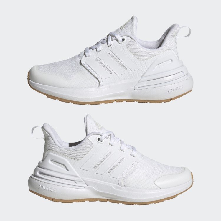 Sapatilha De Renda Rapidasport Bounce Branca Adidas