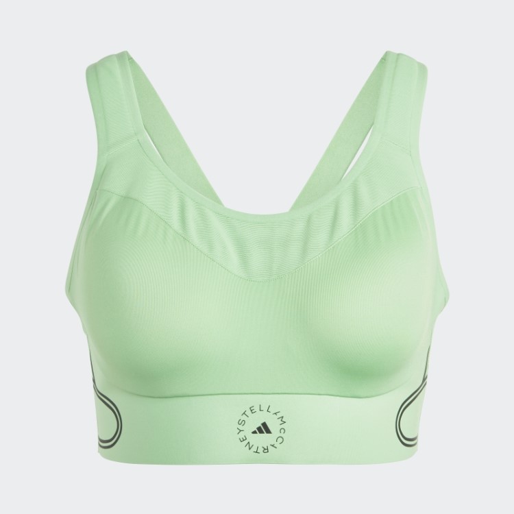 Verde Flash Adidas By Stella Mccartney Truepace Moda Sutiã Esportivo De Alto Suporte