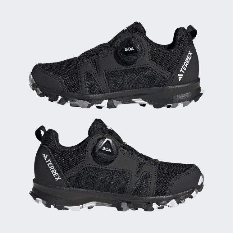 Tênis De Corrida Terrex Agravic Boa Trail Adidas Preto