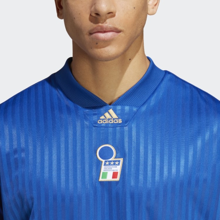 Camisa ícone Da Itália Azul Royal Adidas