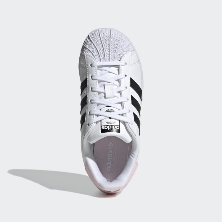 Elegantes Sapatos Rosa Adidas Superstar