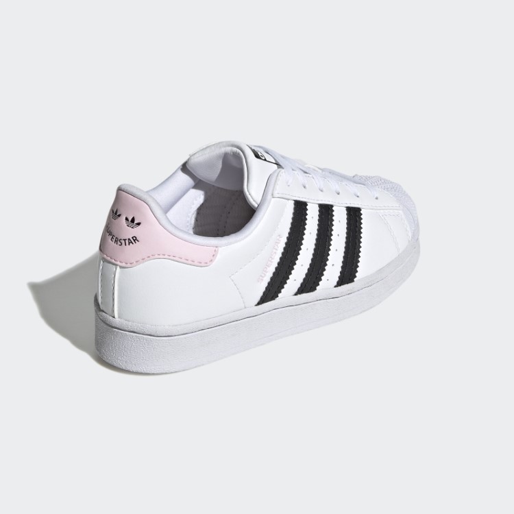 Elegantes Sapatos Rosa Adidas Superstar