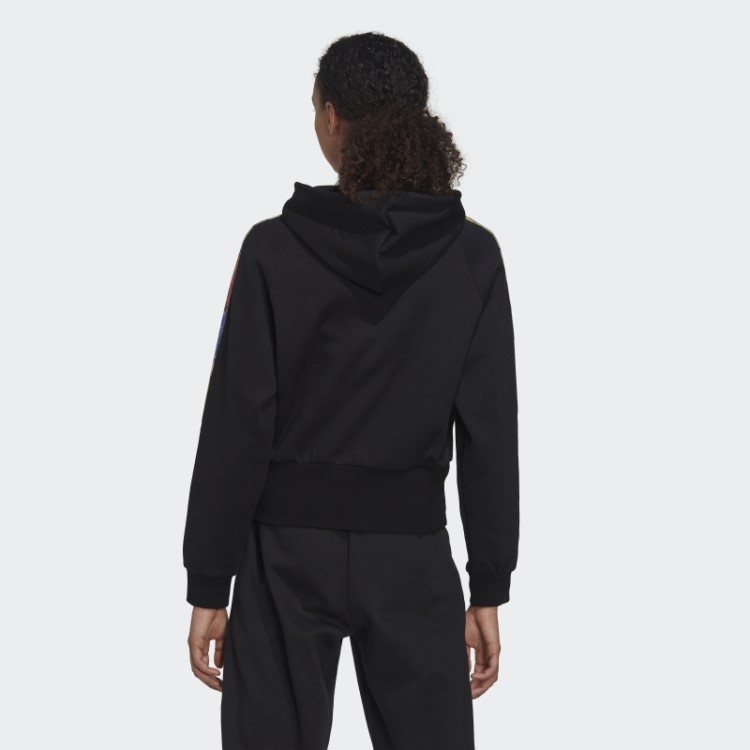 Moletom Com Estampa Allover Preto Adidas
