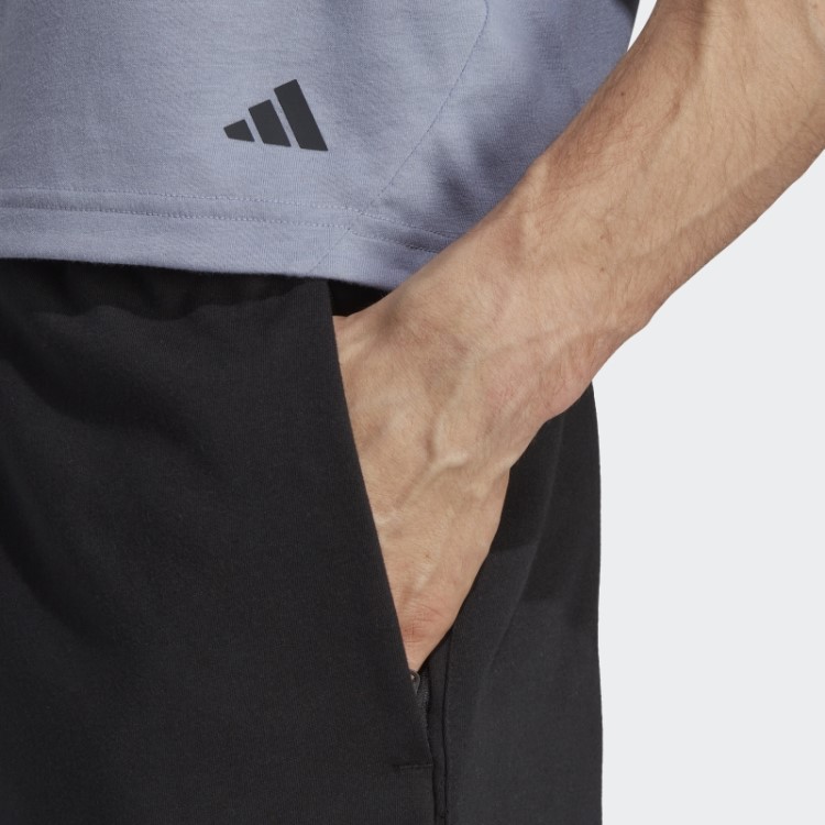 Bermuda Preta Adidas Yoga Base