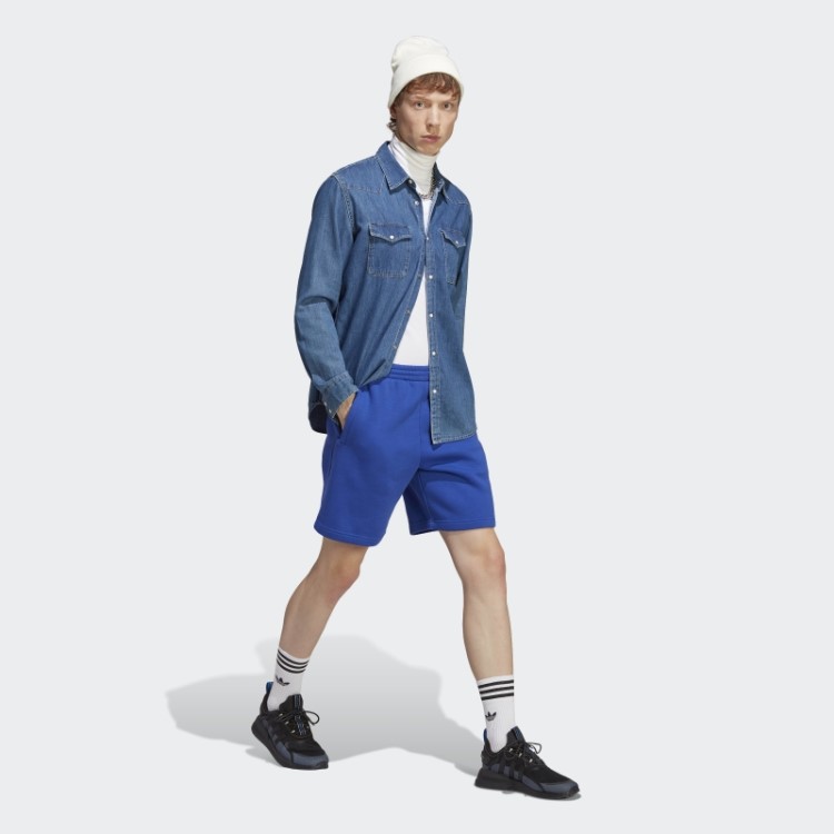 Bermuda Azul Adidas Trefoil Essentials