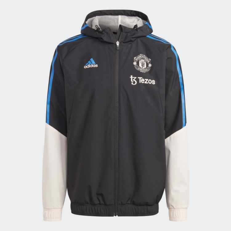 Adidas Manchester United Condivo 22 Jaqueta Preta
