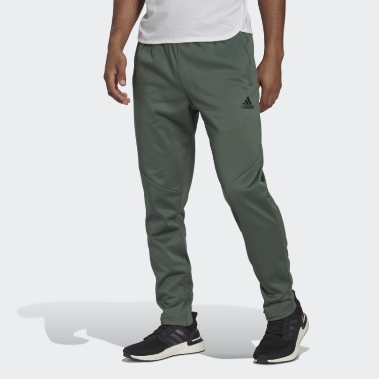 Adidas Verde óxido Aeroready Game And Go Short Logo Calça Afunilada