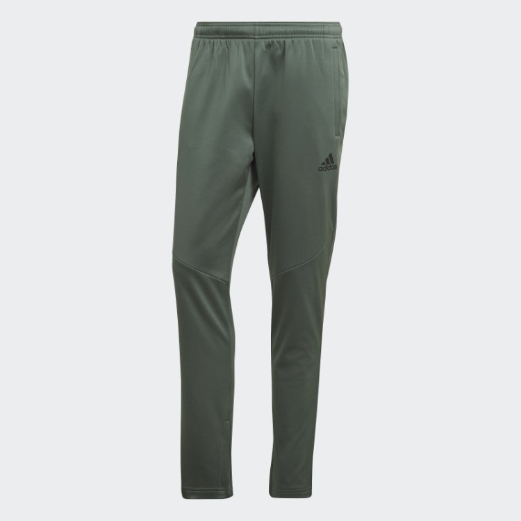Adidas Verde óxido Aeroready Game And Go Short Logo Calça Afunilada