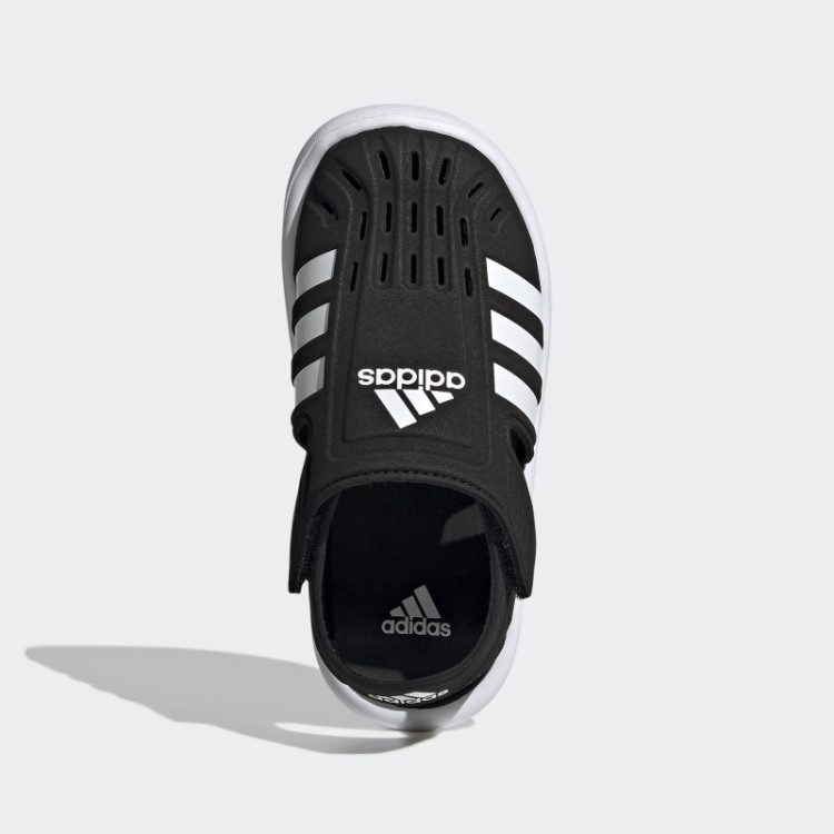 Sandálias De Verão Adidas Fechadas Para água Preta