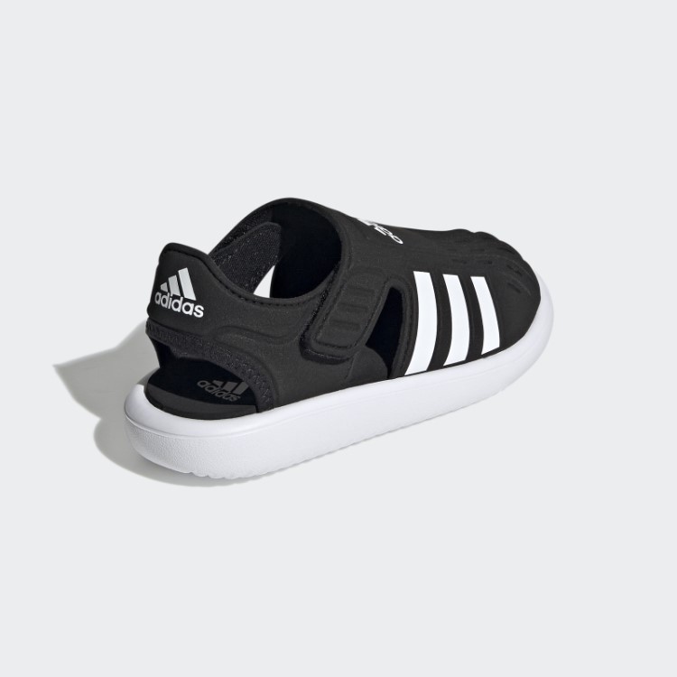 Sandálias De Verão Adidas Fechadas Para água Preta