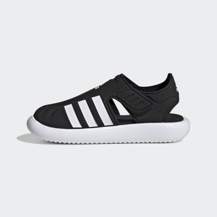 Sandálias De Verão Adidas Fechadas Para água Preta