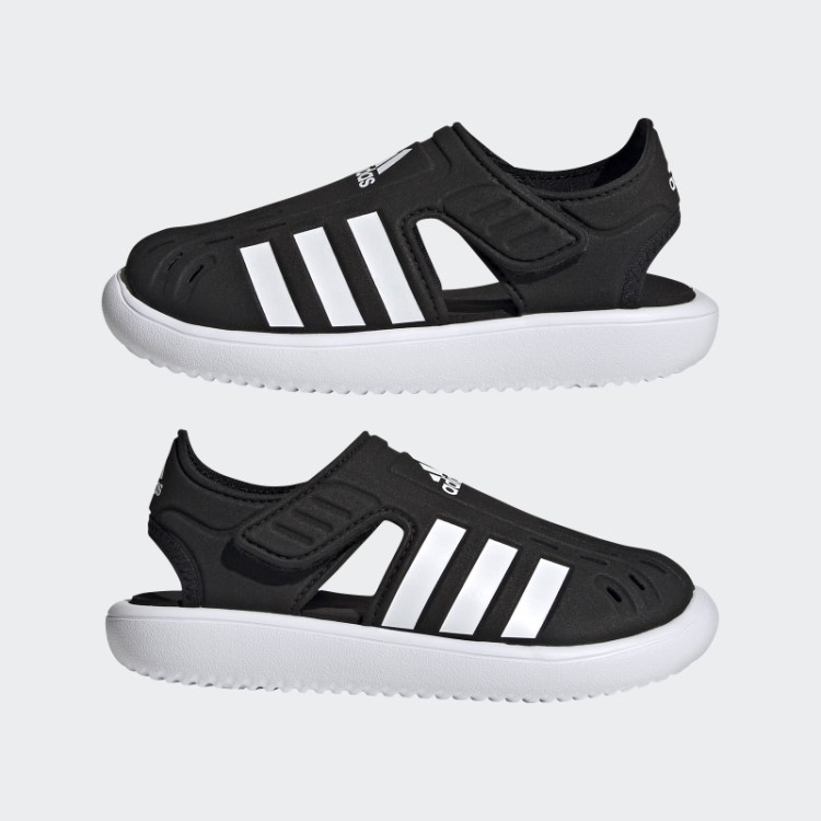 Sandálias De Verão Adidas Fechadas Para água Preta