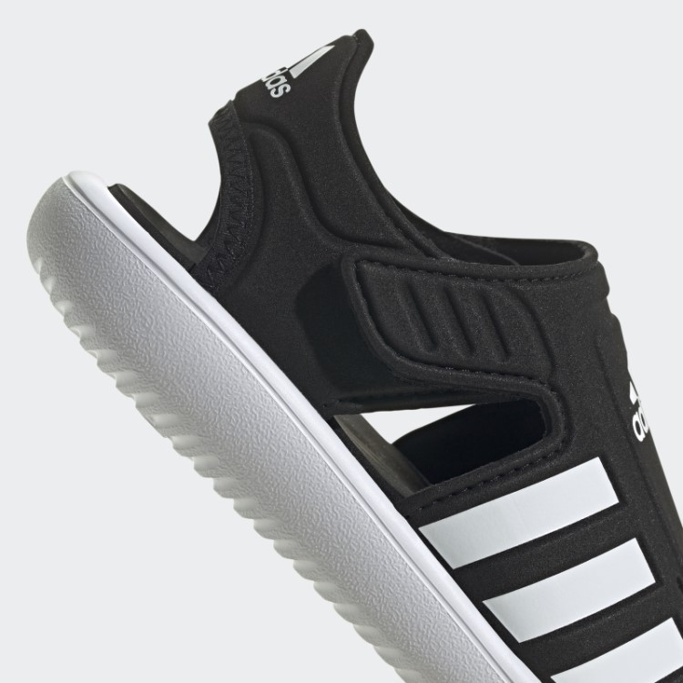 Sandálias De Verão Adidas Fechadas Para água Preta