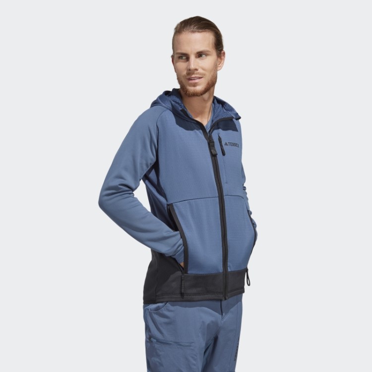 Jaqueta De Lã Para Caminhada Adidas Steel Terrex Tech Flooce