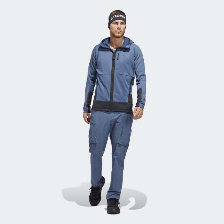 Jaqueta De Lã Para Caminhada Adidas Steel Terrex Tech Flooce