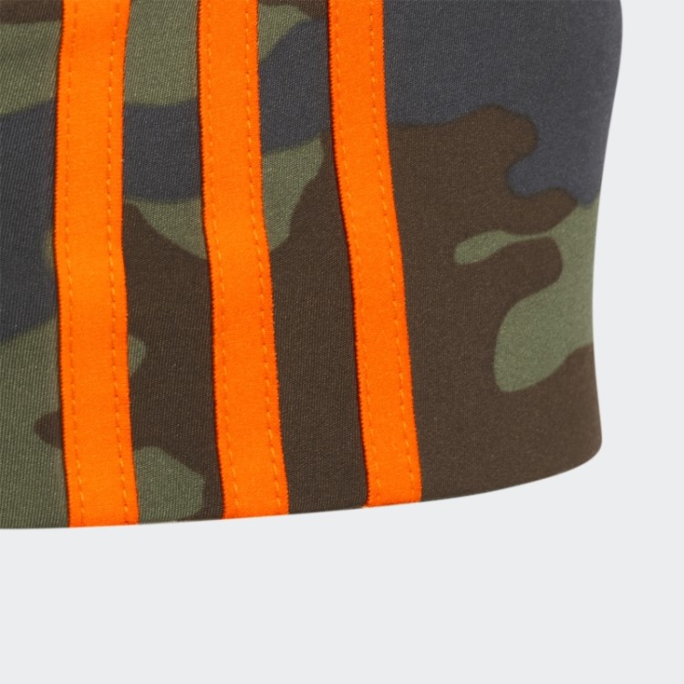 Top Recortado Com Estampa Camuflada Adidas