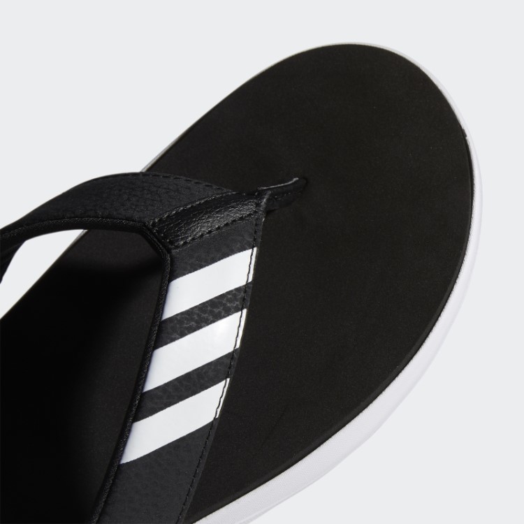 Chinelos Confortáveis ​​pretos Adidas