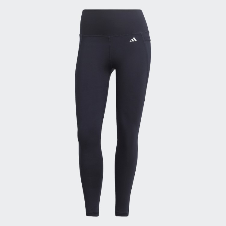 Adidas Optime Stash Pocket Cintura Alta Leggings 7/8 Tinta