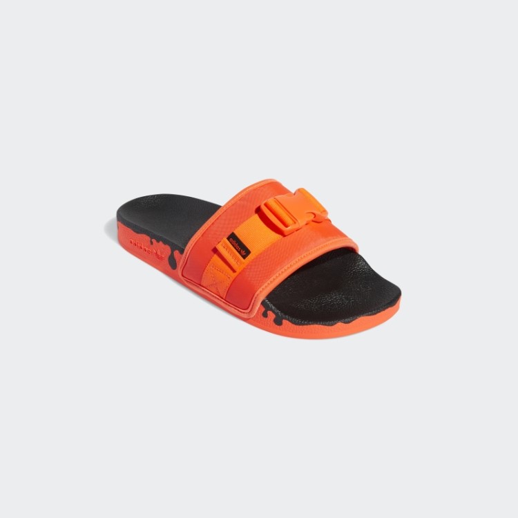 Slides De Bolsa Vermelha Adidas