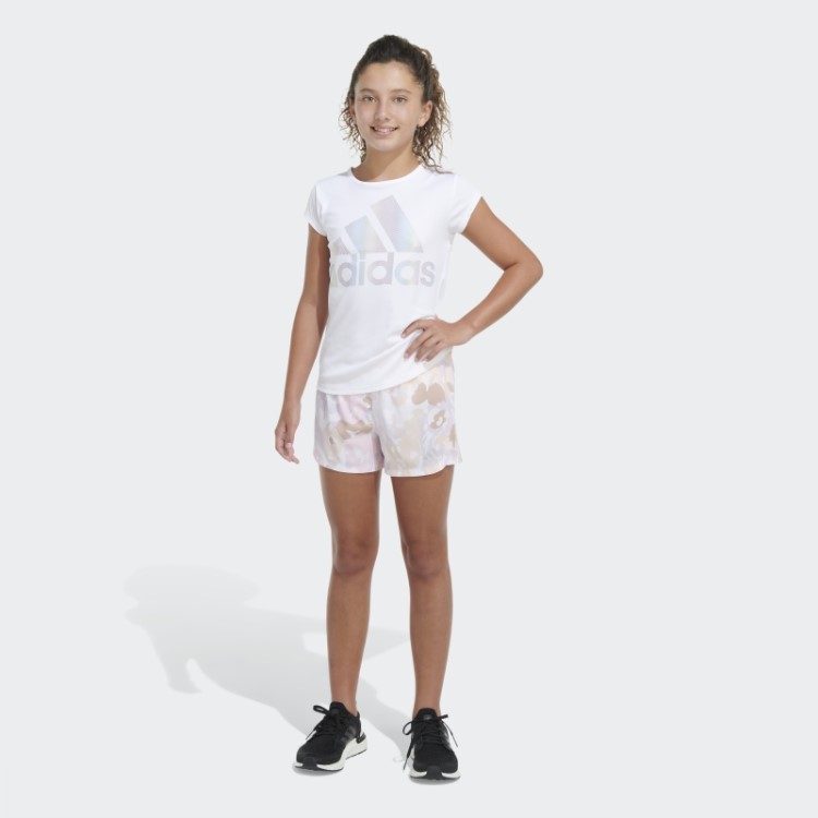 Aop Wovn Pacer Short23 Adidas Branco