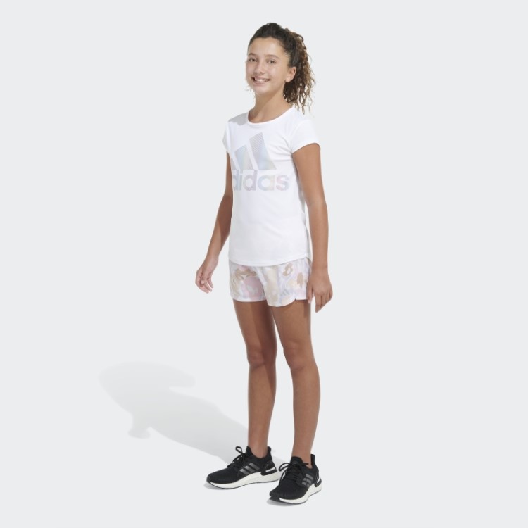 Aop Wovn Pacer Short23 Adidas Branco