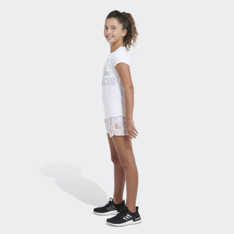 Aop Wovn Pacer Short23 Adidas Branco