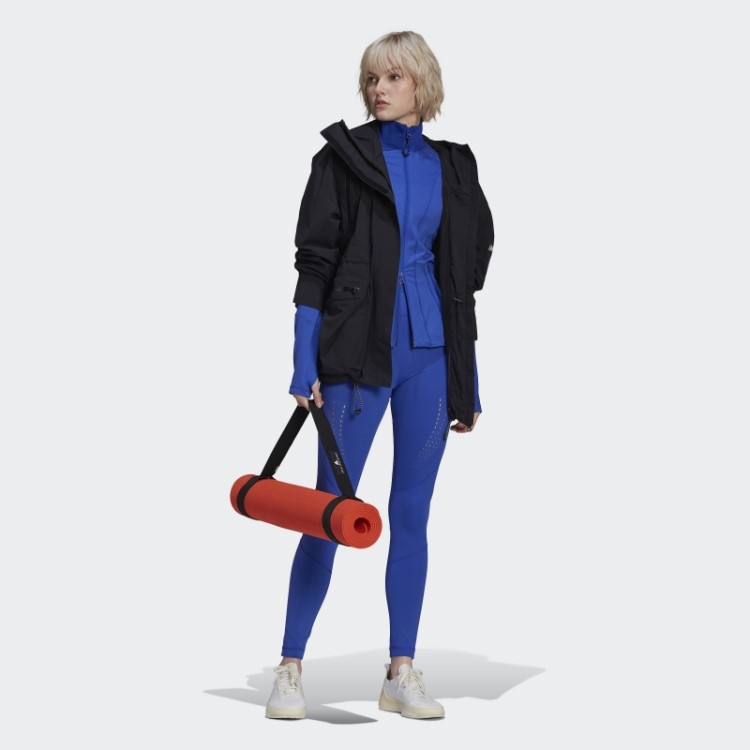 Leggings De Treinamento Truepurpose Adidas By Stella Mccartney Negrito Azul Quente