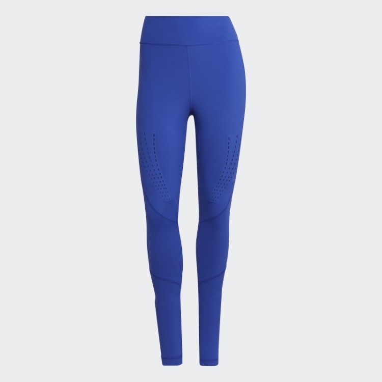 Leggings De Treinamento Truepurpose Adidas By Stella Mccartney Negrito Azul Quente