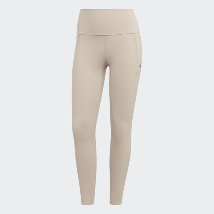 Legging Optime Training Luxe 7/8 Taupe Adidas