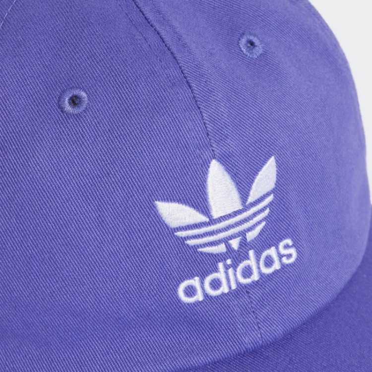 Boné Lilás Adidas Adicolor Classics Trefoil Stonewashed Baseball